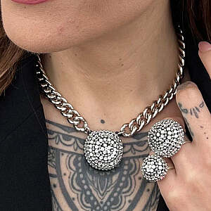 COLLANA - BE071-C90-SILVER