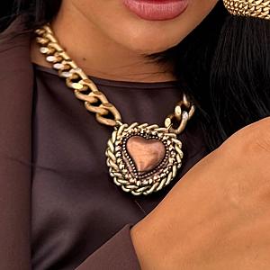 COLLANA - BE207-C120-GOLD