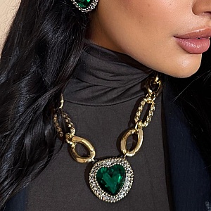 COLLANA - BE259-C180-GREEN