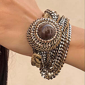 BRACCIALE - BE232-B135-BROWN