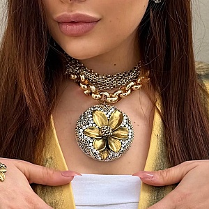 COLLANA - BE274-C270-GOLD