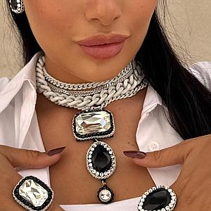 COLLANA - BE167-C255-WHITE