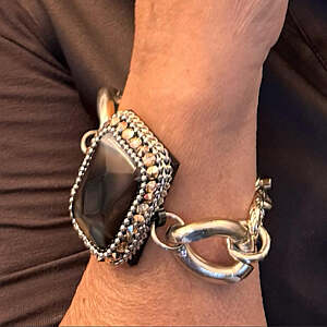 BRACCIALE - BE245-B150-BLACK