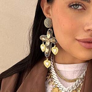 ORECCHINI - BE244-O270-GOLD