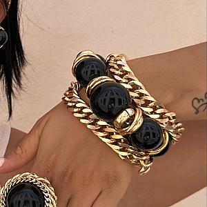 BRACCIALE - BE175-B105-BLACK