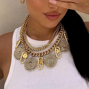 COLLANA - BE185-C210-GOLD