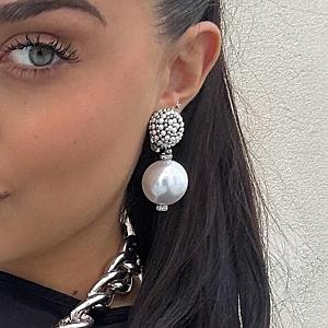 ORECCHINI - BE192-O90-SILVER