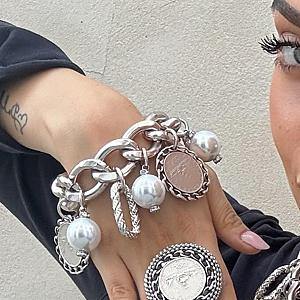 BRACCIALE - BE192-B135-SILVER
