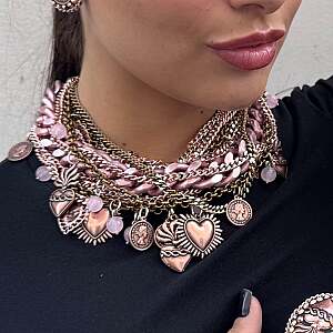 COLLANA - BE141-C240-PINK