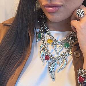COLLANA - BE140-C180-SILVER