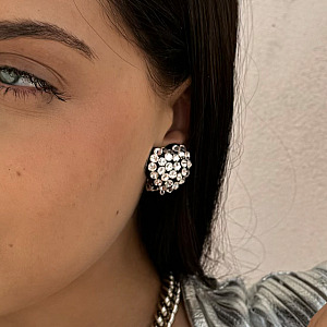 ORECCHINI - BE102-O90-SILVER