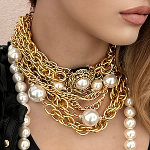 COLLANA - BE098-C150-GOLD