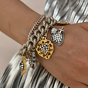 BRACCIALE - BE093-B150-HEART