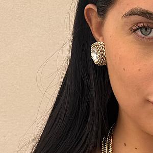 ORECCHINI - BE228-O90-GOLD