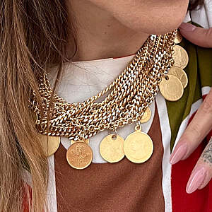 COLLANA - BE035-C135-GOLD